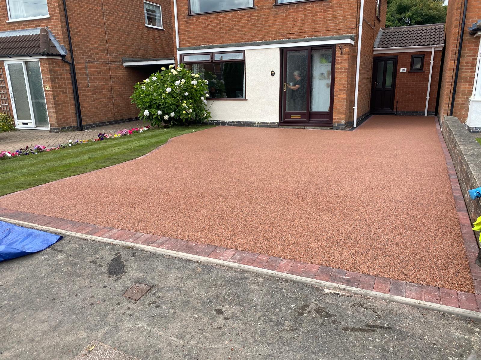 Driveway and patio project 8 in Warwickshire